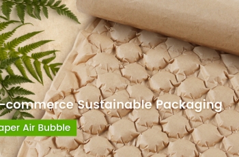 Paper air bubble packaging