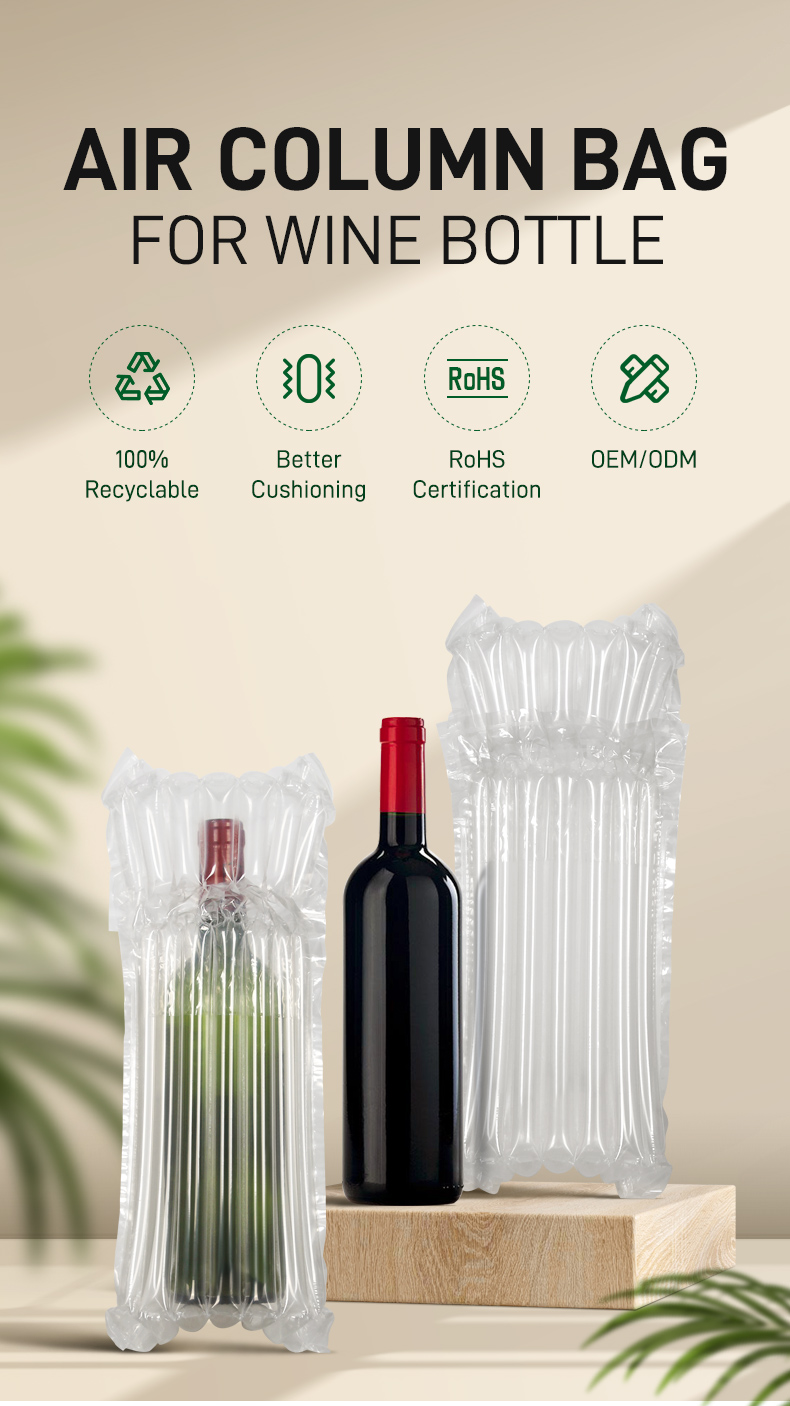 Wine bottle air bag