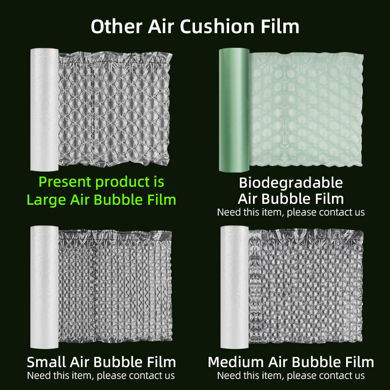 Inflatable Air Bubble Cushion Film Roll