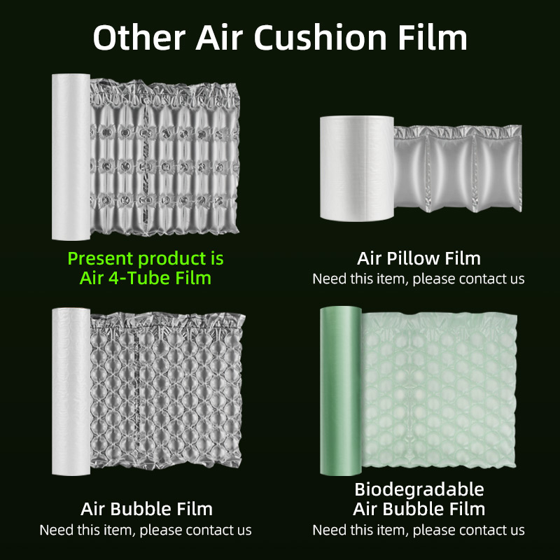 Air 4-tube Film Bubble Cushion Roll