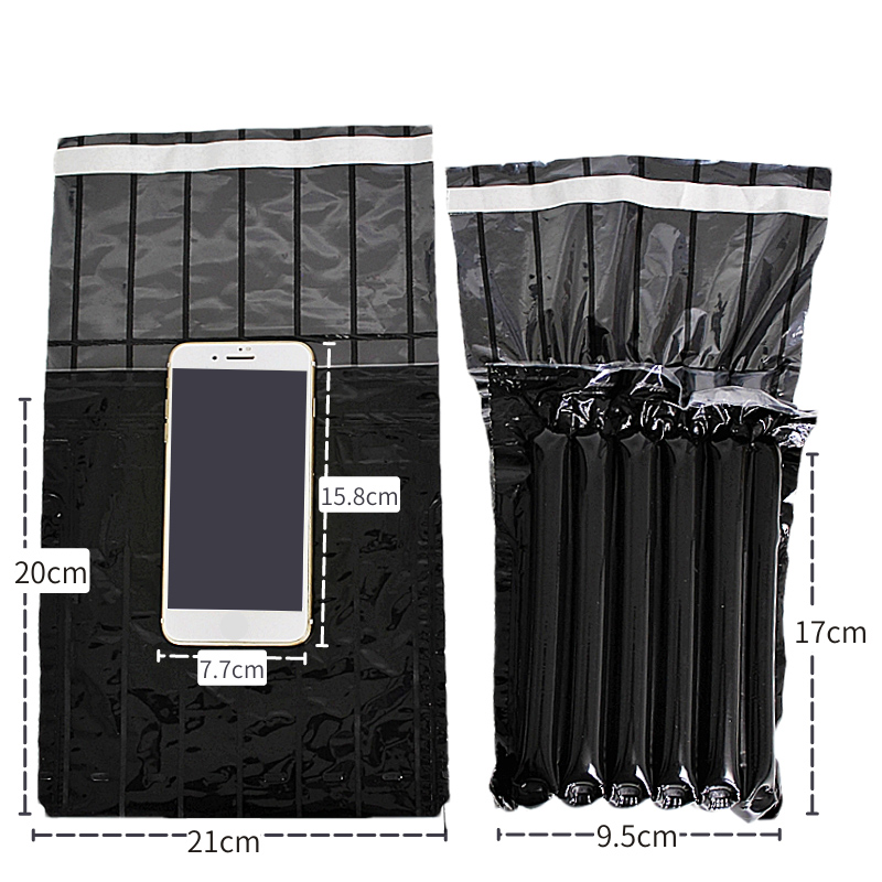 Self-adhesive Black Air Coumn Bag