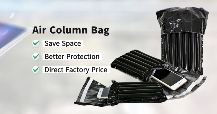 Mobile black air column bag