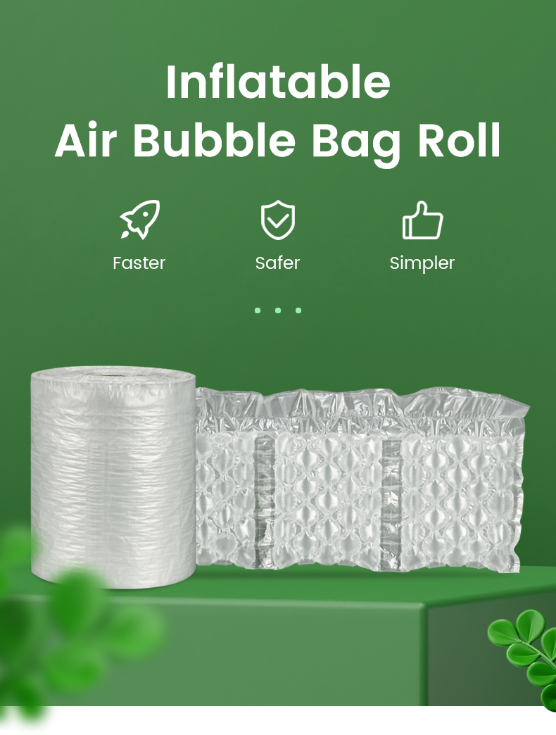 Air bubble bag roll