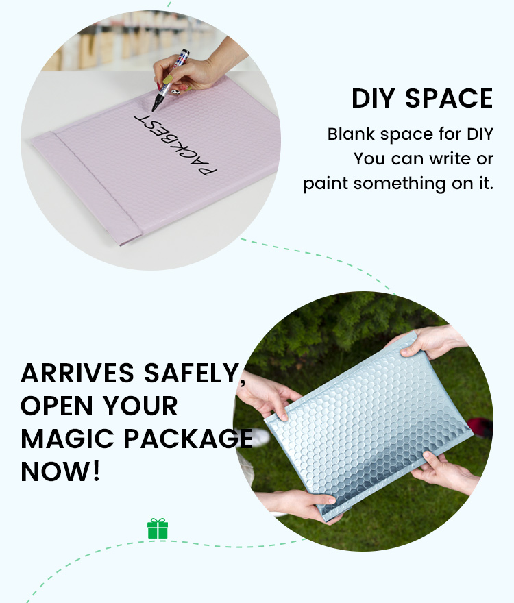 Bubble mailer & paper mailers features