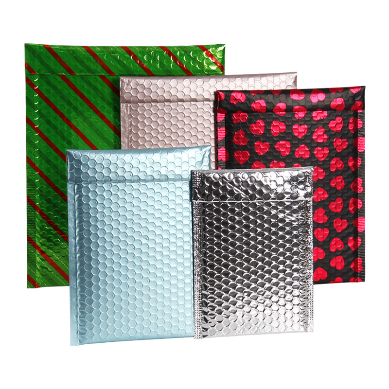 Self-sealed Metallic Bubble Padded Mailer Bags