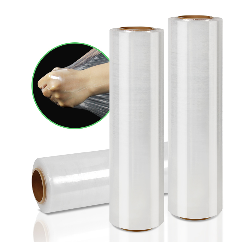 Pallet Wrapping 80 Gauge Shrink Stretch Plastic Roll