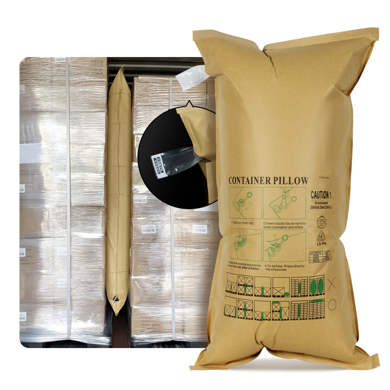 Upgrade Valve Paper Woven Air Dunnage Bag
