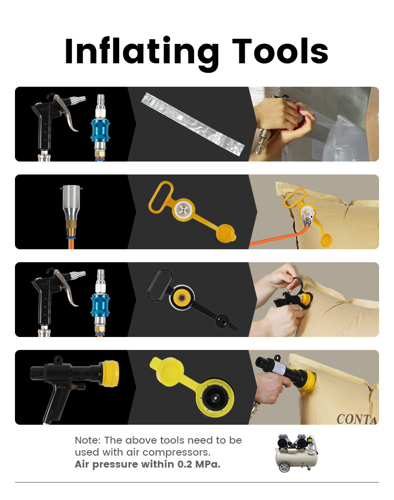 LDPE Air Dunnage Bag Inflating Tools