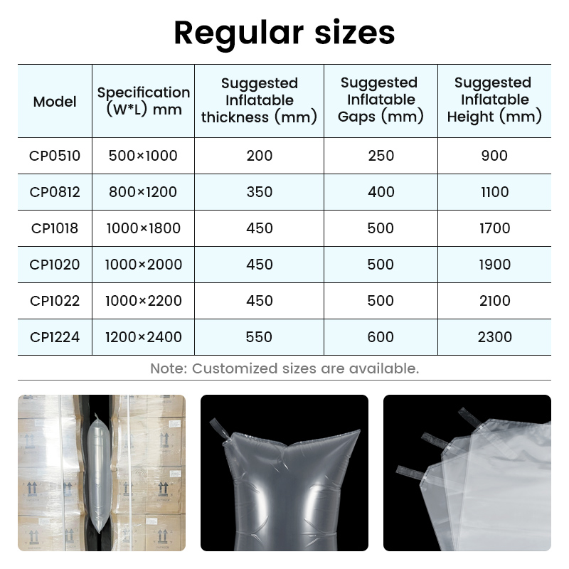 Container Void Filling PE Air Dunnage Bag