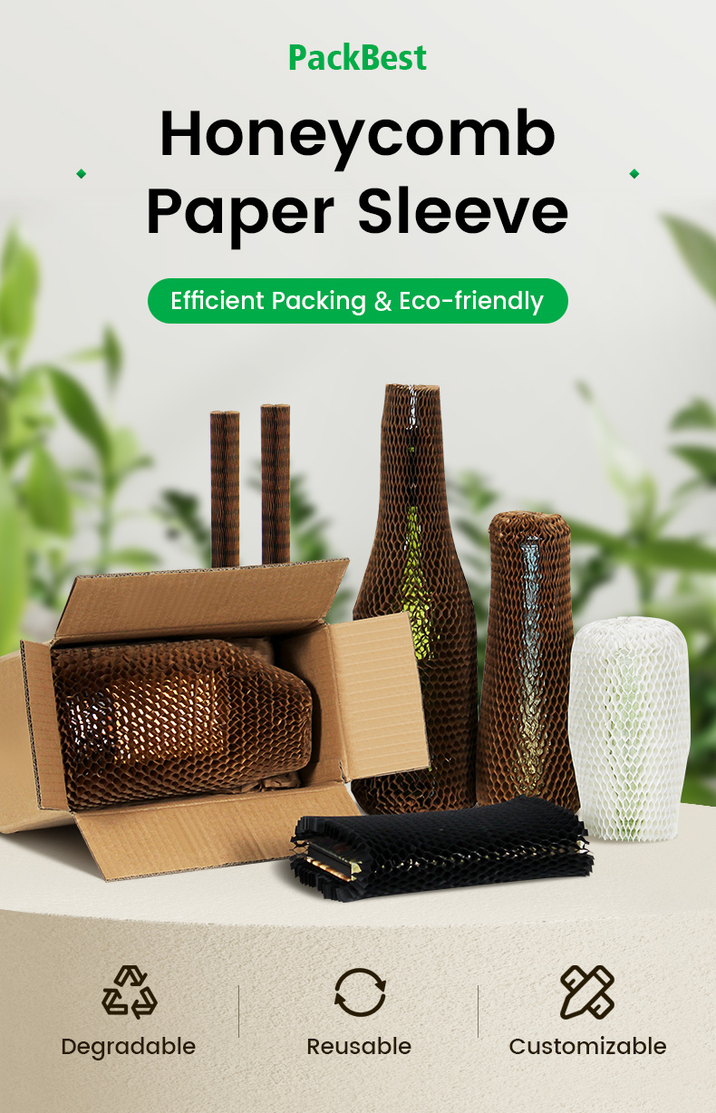 Honeycomb paper sleeve