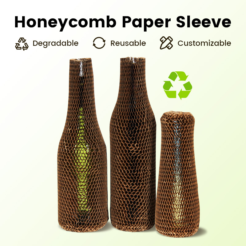 Eco Honeycomb Paper Sleeve Cushion Wrapping