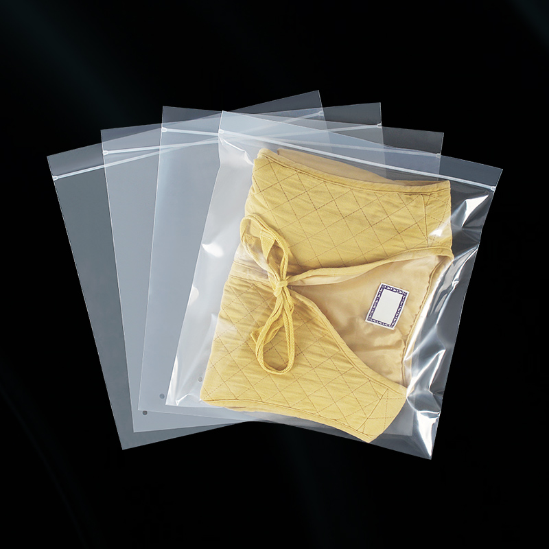 Transparent Plastic PE Ziplock Self Sealing Bags