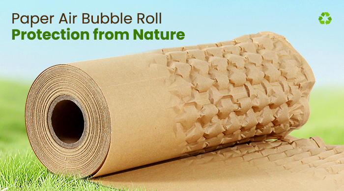 Paper air bubble roll