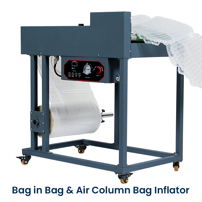 15m/min Bag in Bag Air Column Bag Inflator Packing Machine