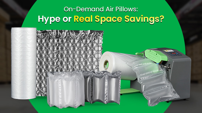 On-Demand Air Pillows: Hype or Real Space Savings?