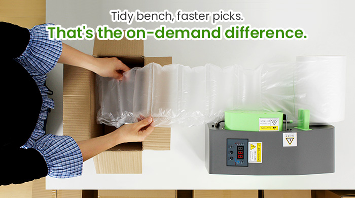 Air pillow packaging