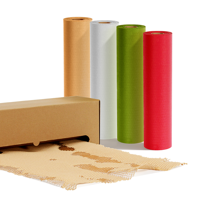 Boxed Honeycomb Packing Paper Dispenser