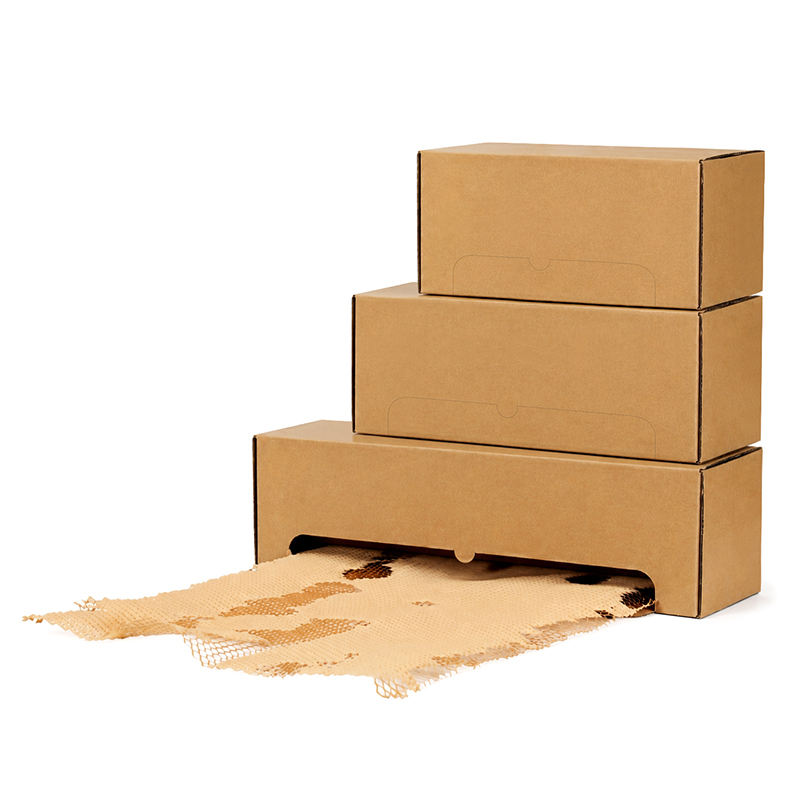 Boxed Honeycomb Packing Paper Dispenser
