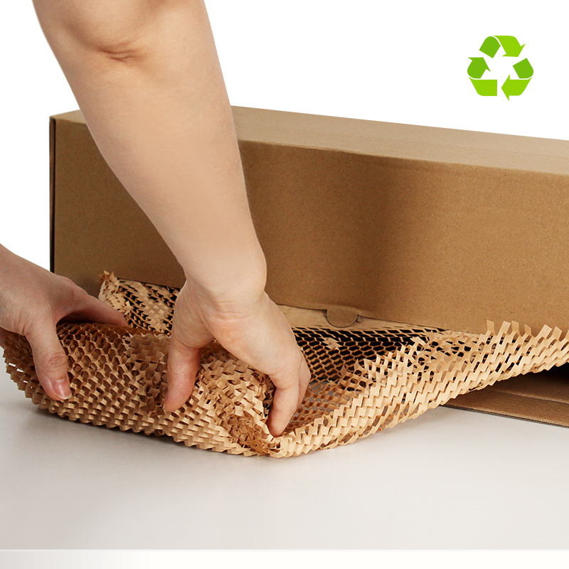 Boxed Honeycomb Packing Paper Dispenser