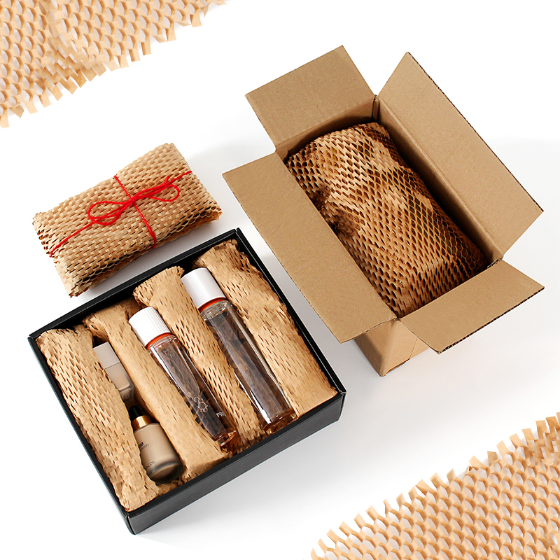 Boxed Honeycomb Packing Paper Dispenser