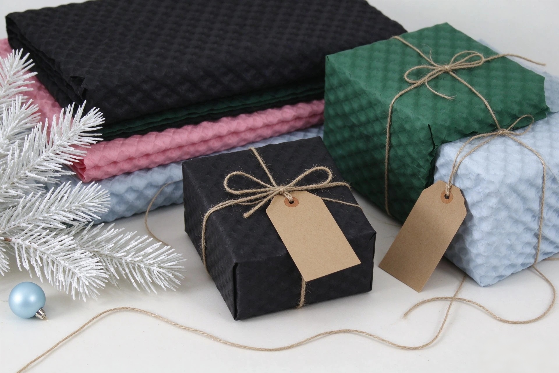 Eco Cushioning Paper Press Bubble Packaging