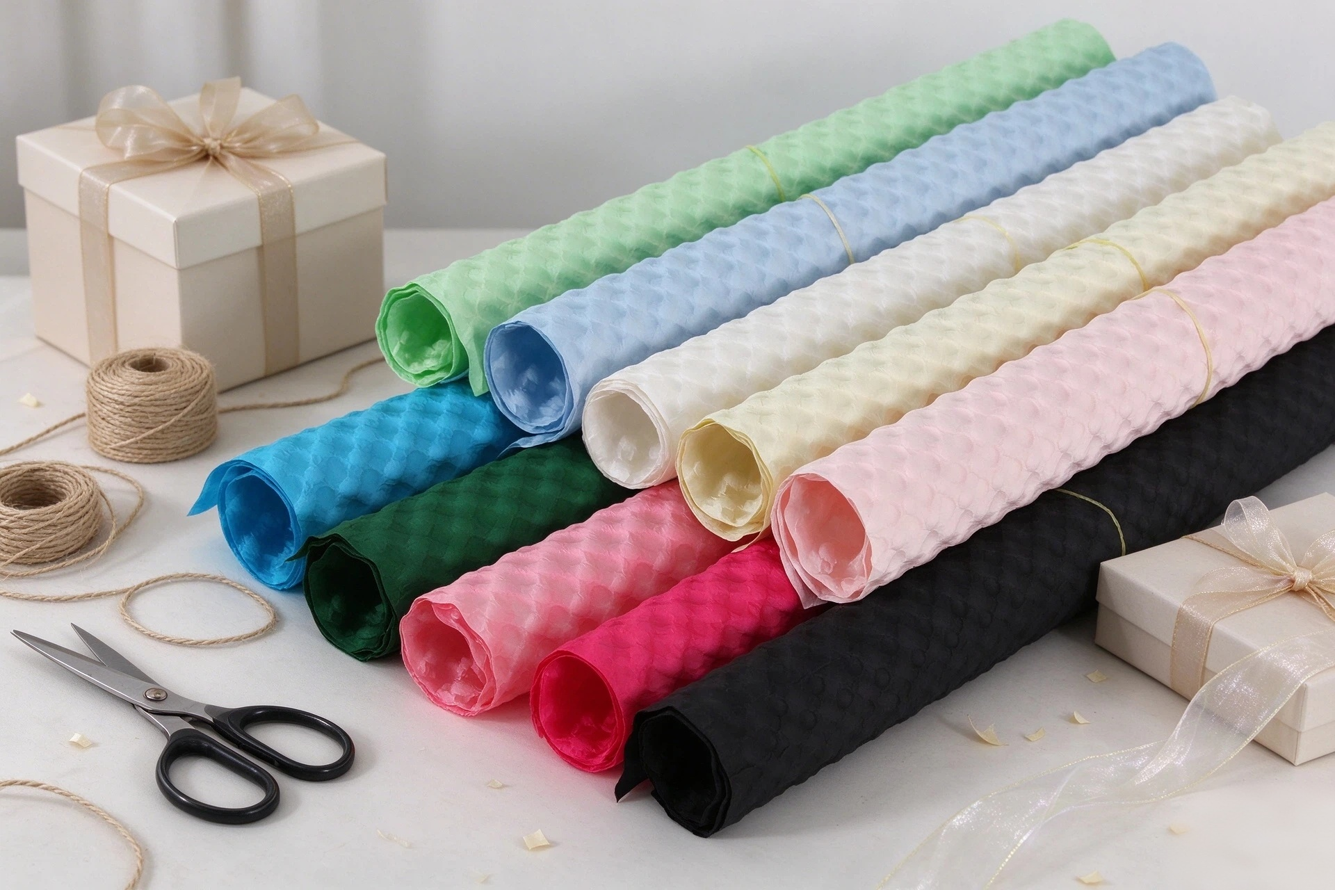 Eco Cushioning Paper Press Bubble Packaging